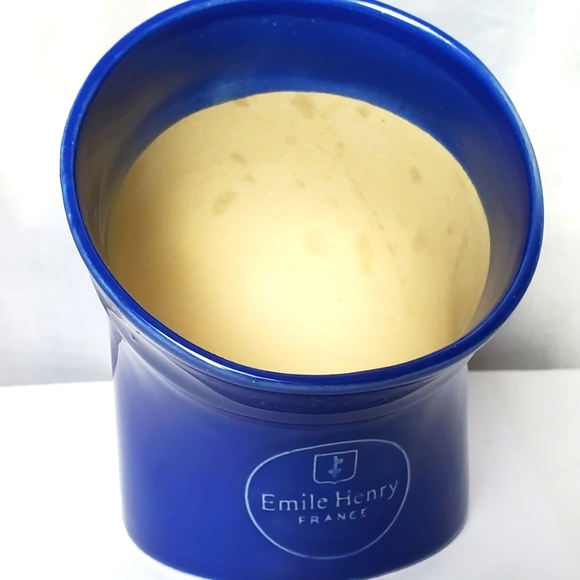 Emile Henry Other - Emile Henry Cobalt Blue Salt Pig